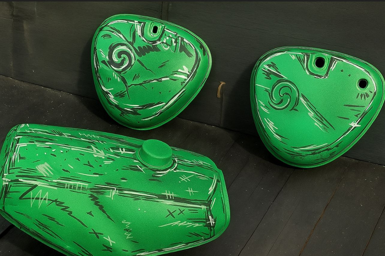 Custom Tankset Grün